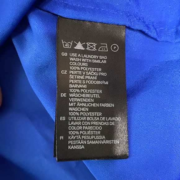 H&M blue blouse - Picture 3 of 4